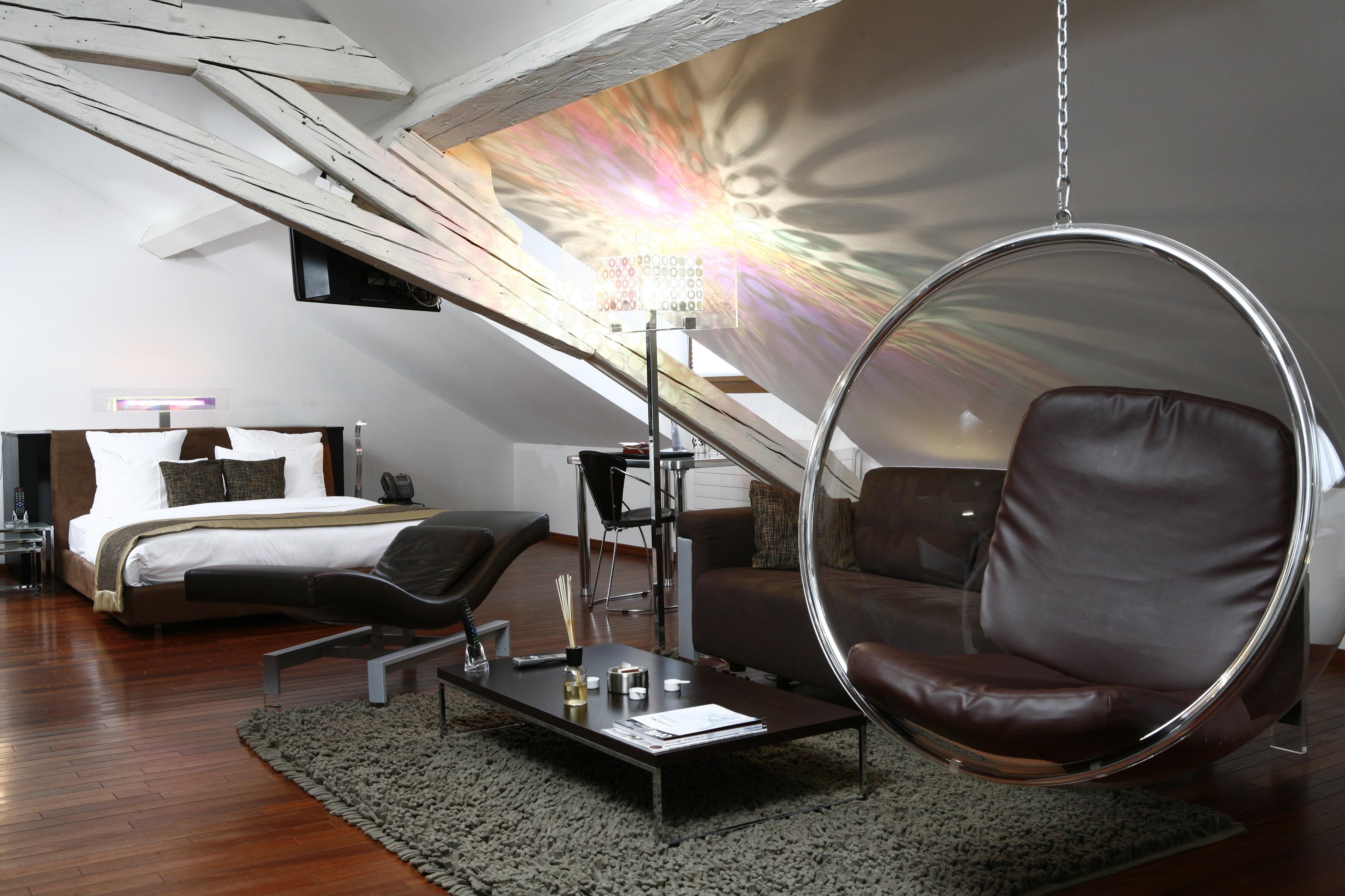 La Cour Des Augustins Boutique Gallery Design Hotel Geneve Rum bild