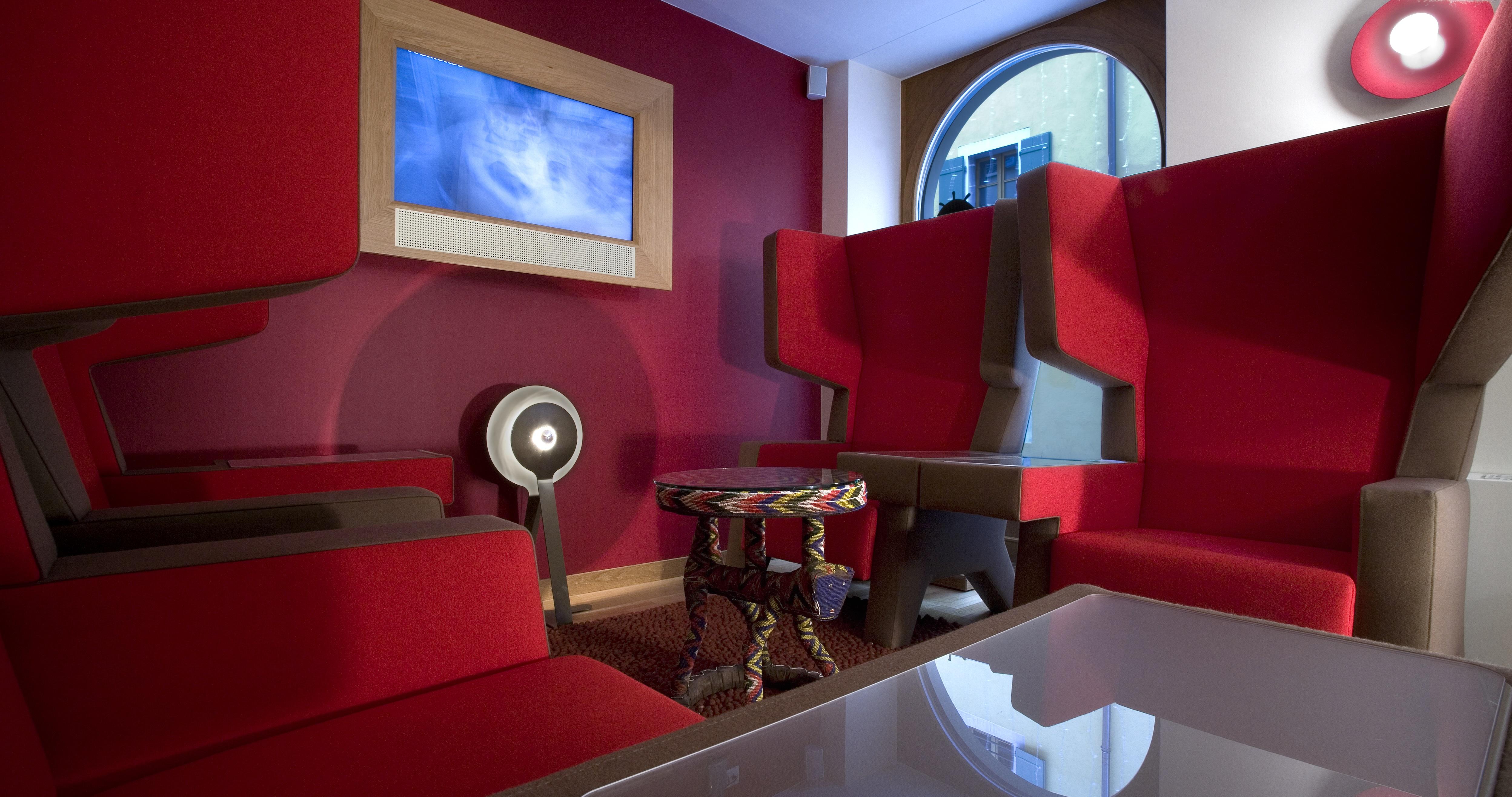 La Cour Des Augustins Boutique Gallery Design Hotel Geneve Inreriör bild